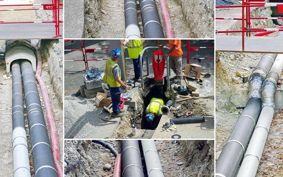 tuyau débouche canalisation Brunoy